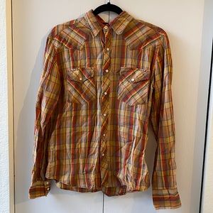 Salt Valley Western button down shirt